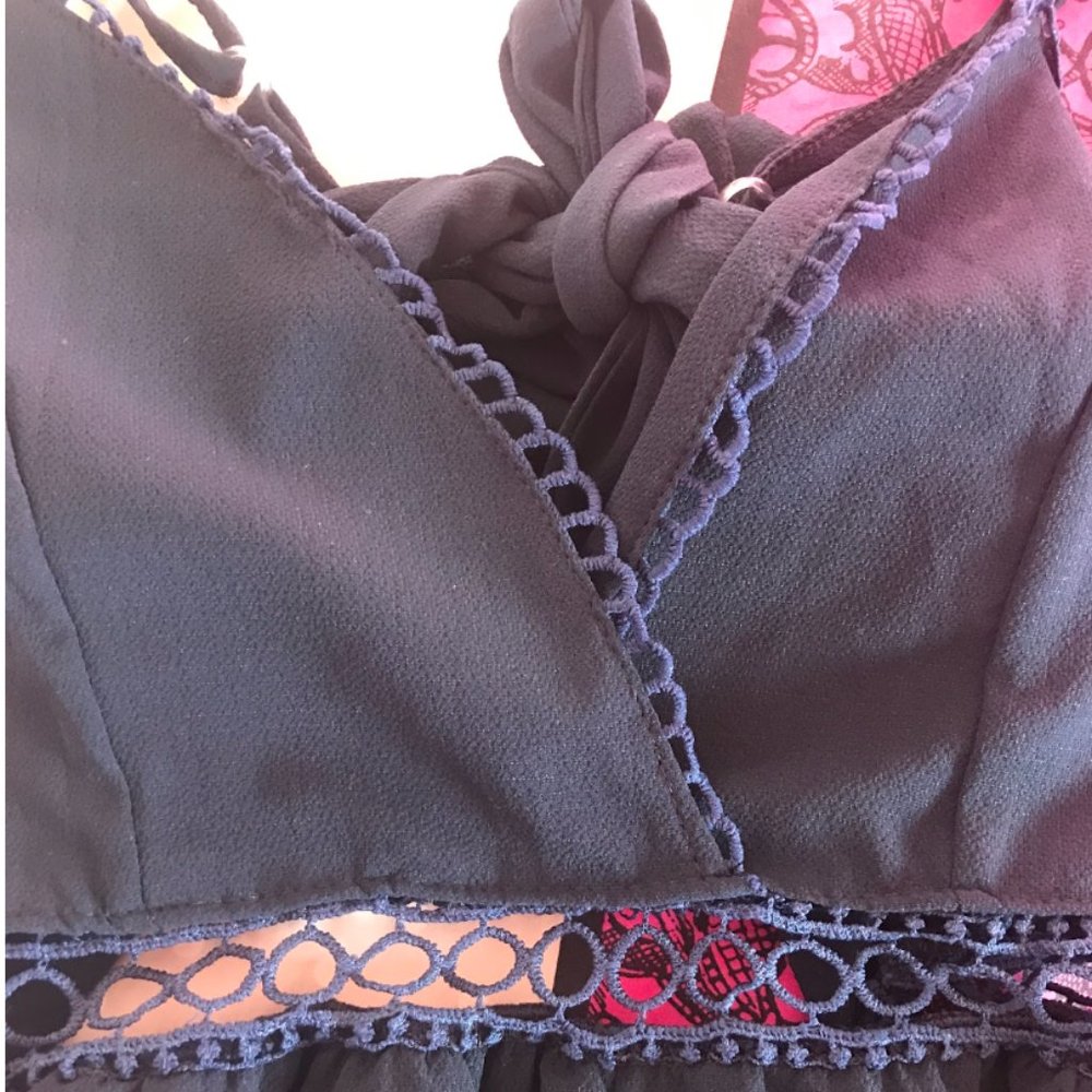 Lace Romper - Picture 2 of 3